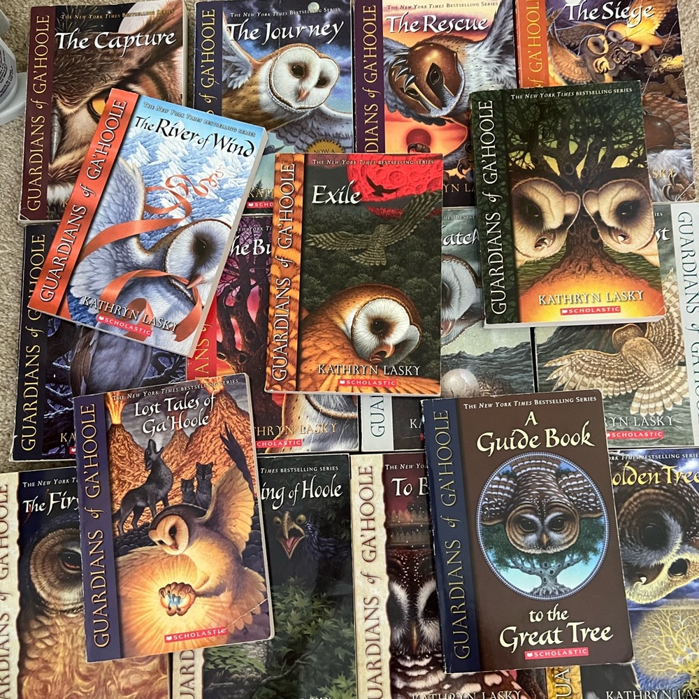 Kids Books Complete Set Guardians of Ga’Hoole by Kathryn Lasky 18 BOOKS TOTAL